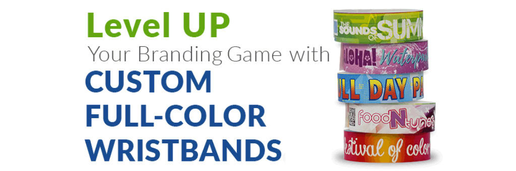 Top 5 Reasons to Choose Custom Full Color Wristbands