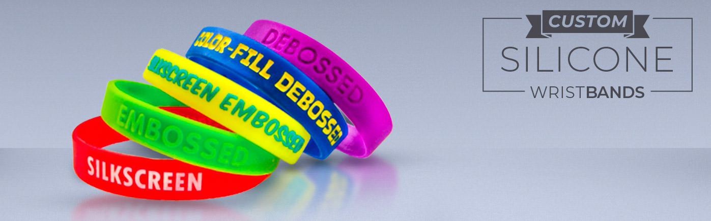 The Wristband Company: Custom Debossed Silicone Wristbands for Every  Occasion