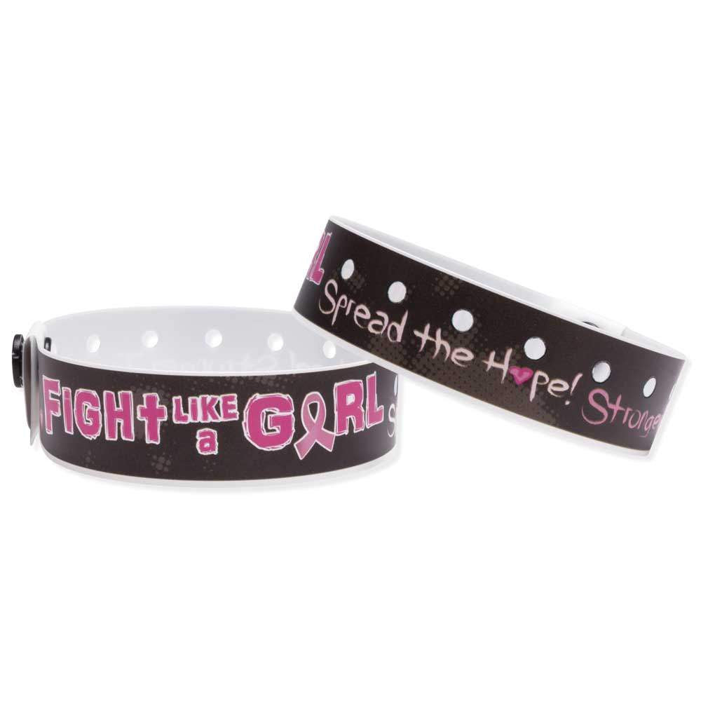 Buy Lot of 24 Breast Cancer Rubber Sayings Wrist Band Bracelets Pink Online  at Low Prices in India - Amazon.in
