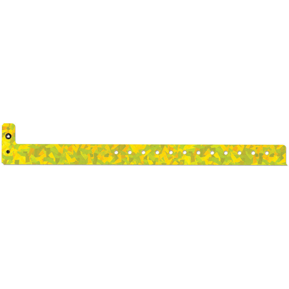 Bracelet réfléchissant Snap Wrap jaune 3M 40x3 cm sur