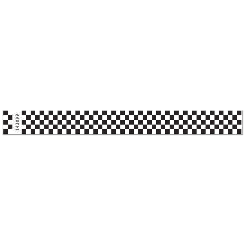 Tyvek Checkerboard Wristbands 1